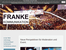 Tablet Screenshot of franke-kommunikation.com
